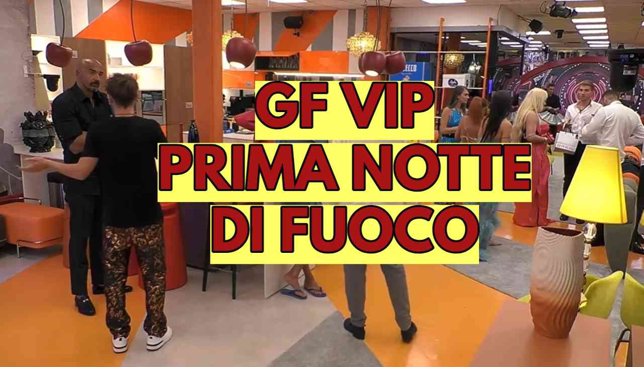 GF Vip prima notte FFwebmagazine 20_09_22