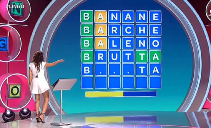 Caterina Balivo a Lingo