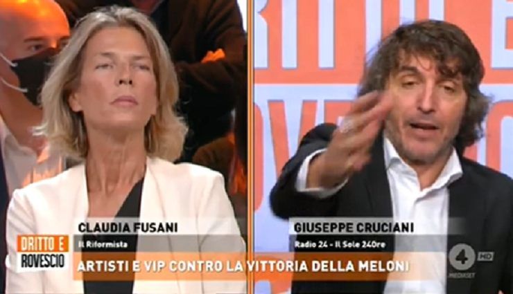 Cruciani su Rete4