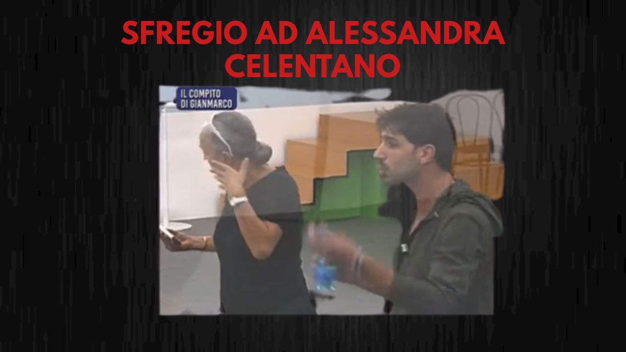 Sfregio Alessandra Celentano