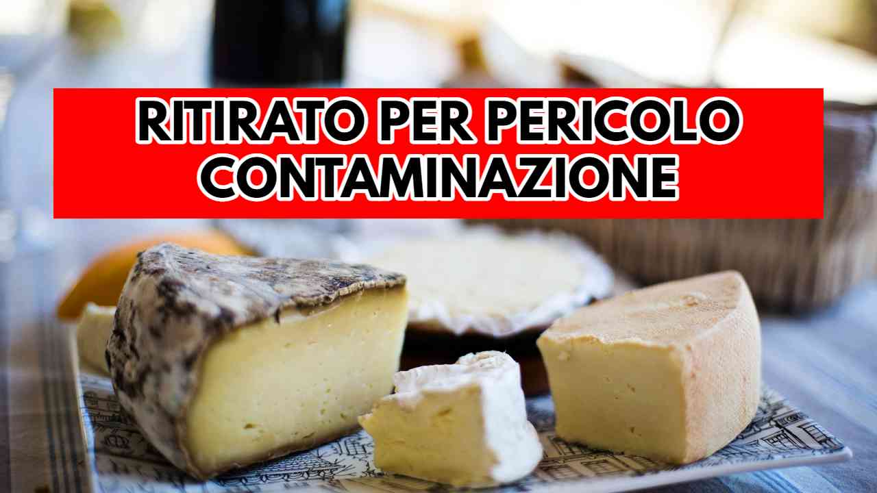 Formaggio spalmabile ritirato