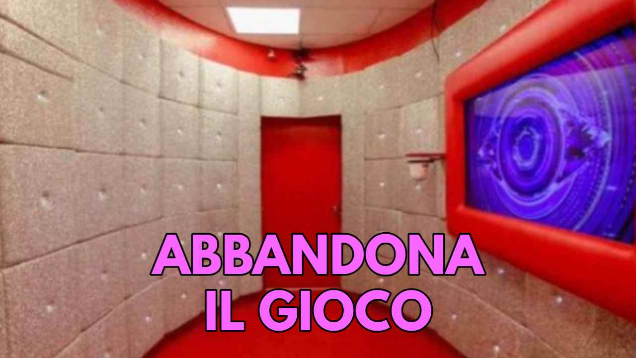 Porta rossa GF Vip