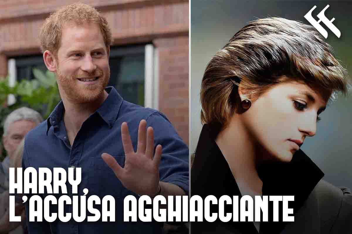 Harry: il retroscena su Lady Diana