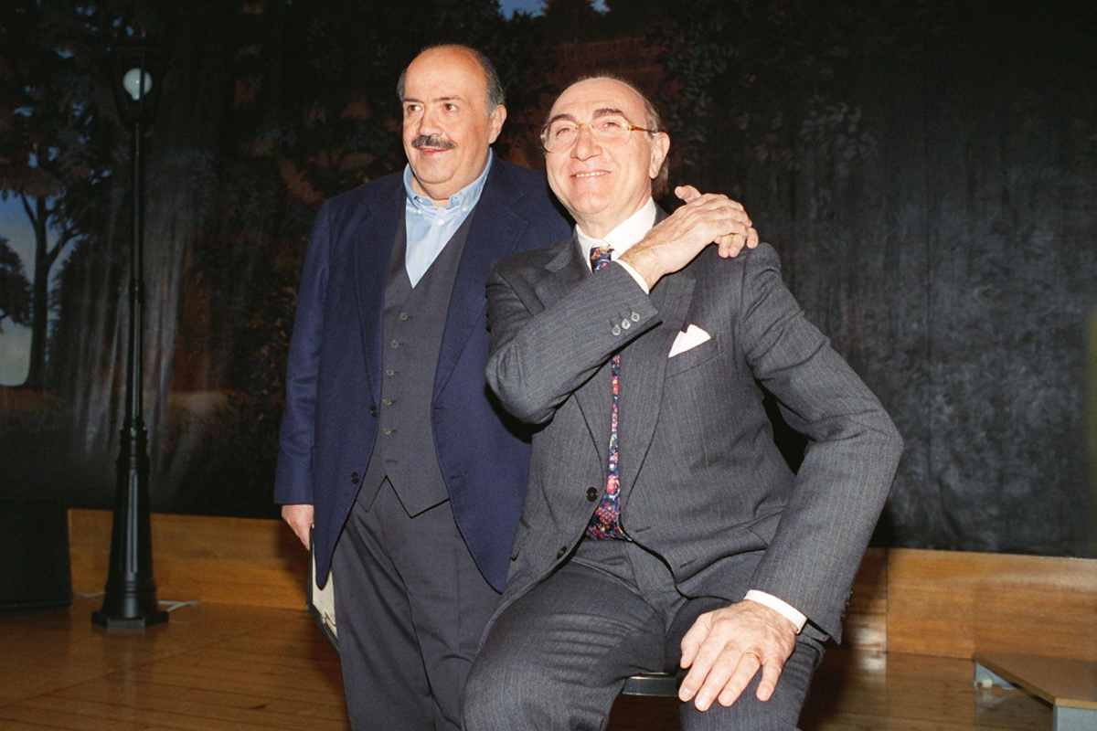 Maurizio Costanzo e Pippo Baudo