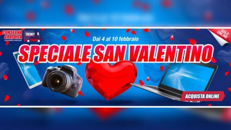 trony sconti san valentino