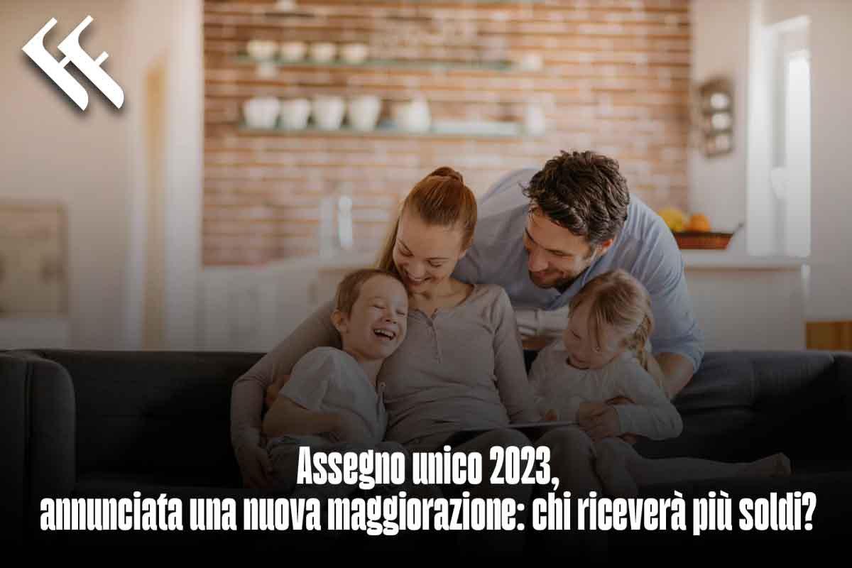 Assegno Unico maggiorazione