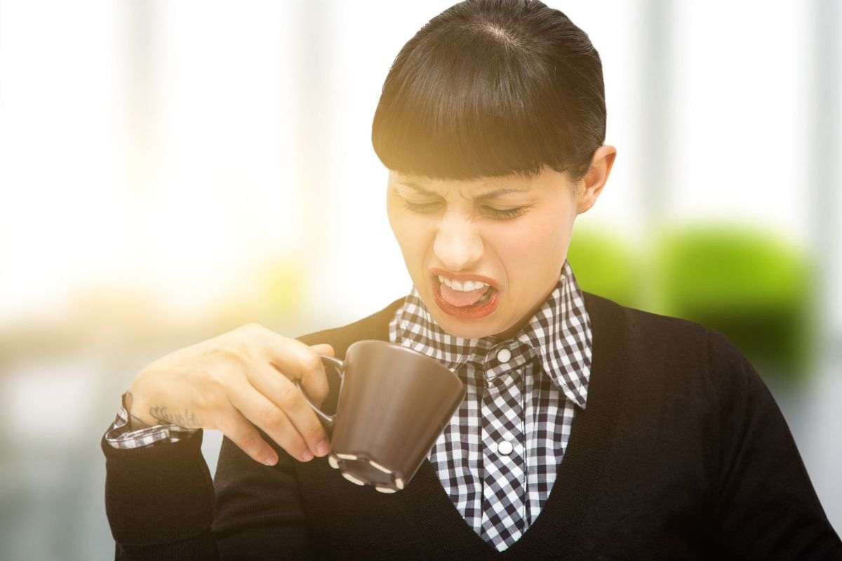 Rimedio per rimuovere le tracce di muffa nel caffè