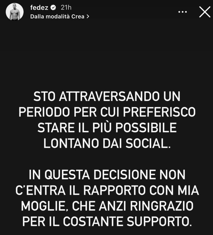 Le condizioni di salute di Fedez allarmano i fan