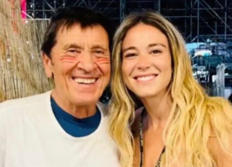 Gianni Morandi e Diletta Leotta