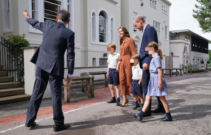 William e Kate famiglia al completo