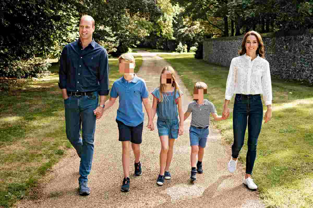 William Kate famiglia