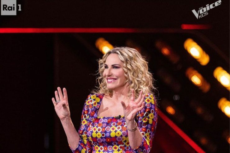 Antonella Clerici, lo scivolone a The Voice Kids