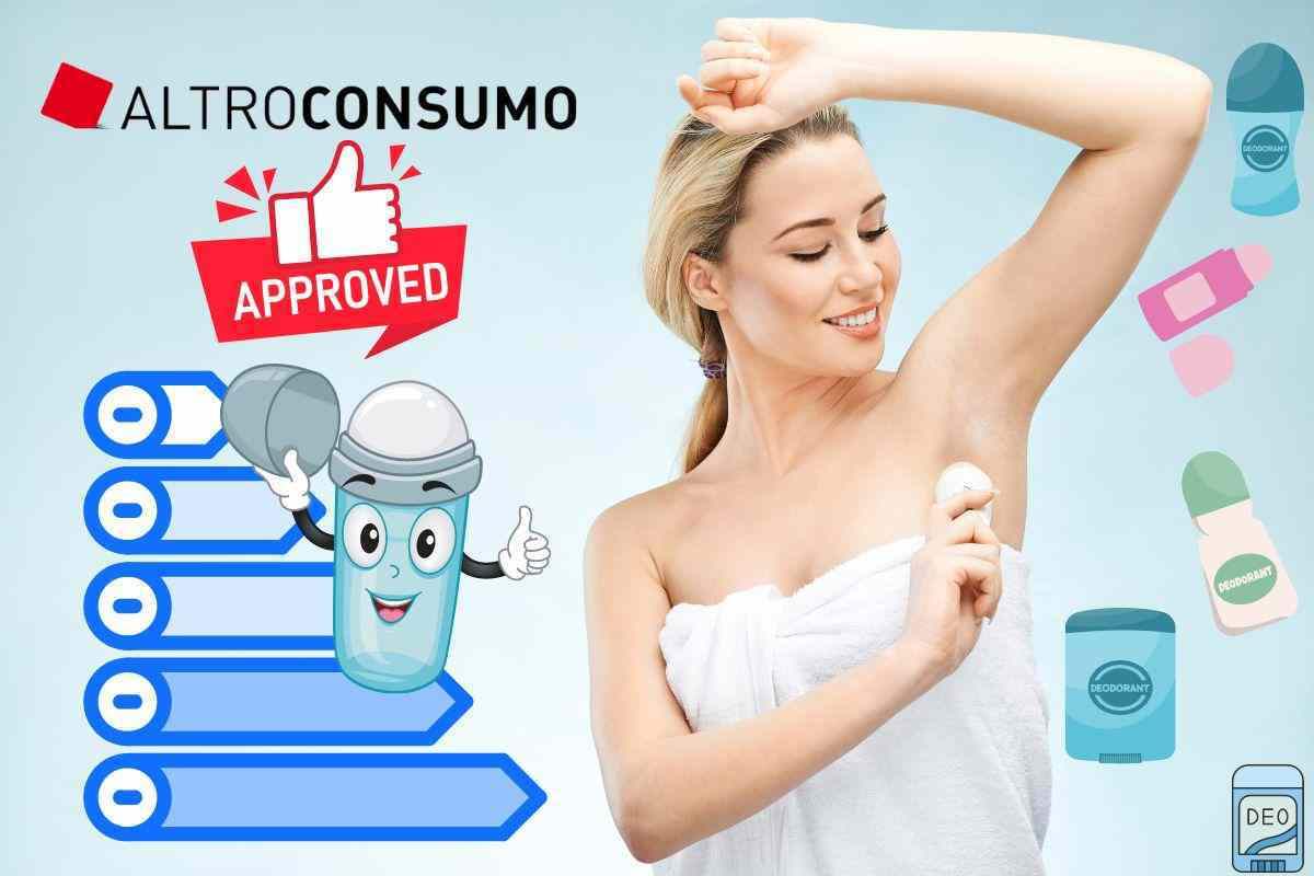 I migliori deodoranti in commercio secondo Altroconsumo