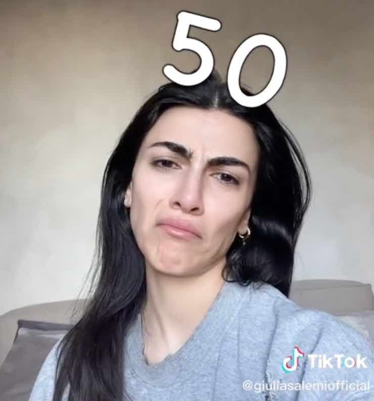 Tik Tok giulia salemi