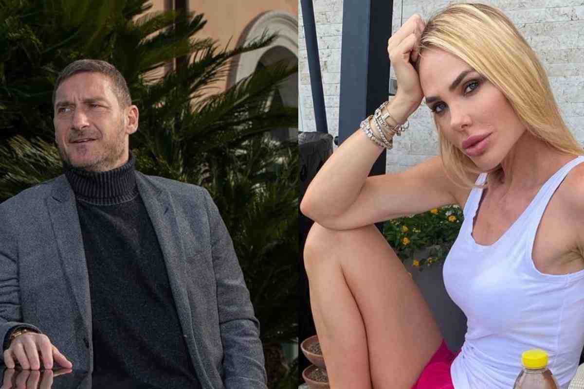 Ilary Blasi dispetto a Francesco Totti