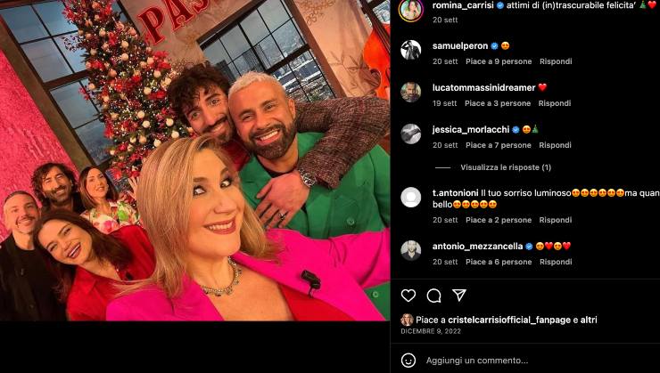 romina carrisi rompe il silenzio sul programma