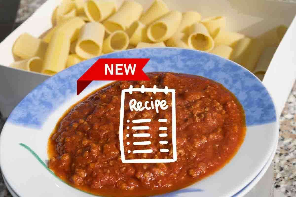 Il ragù cambia ricetta