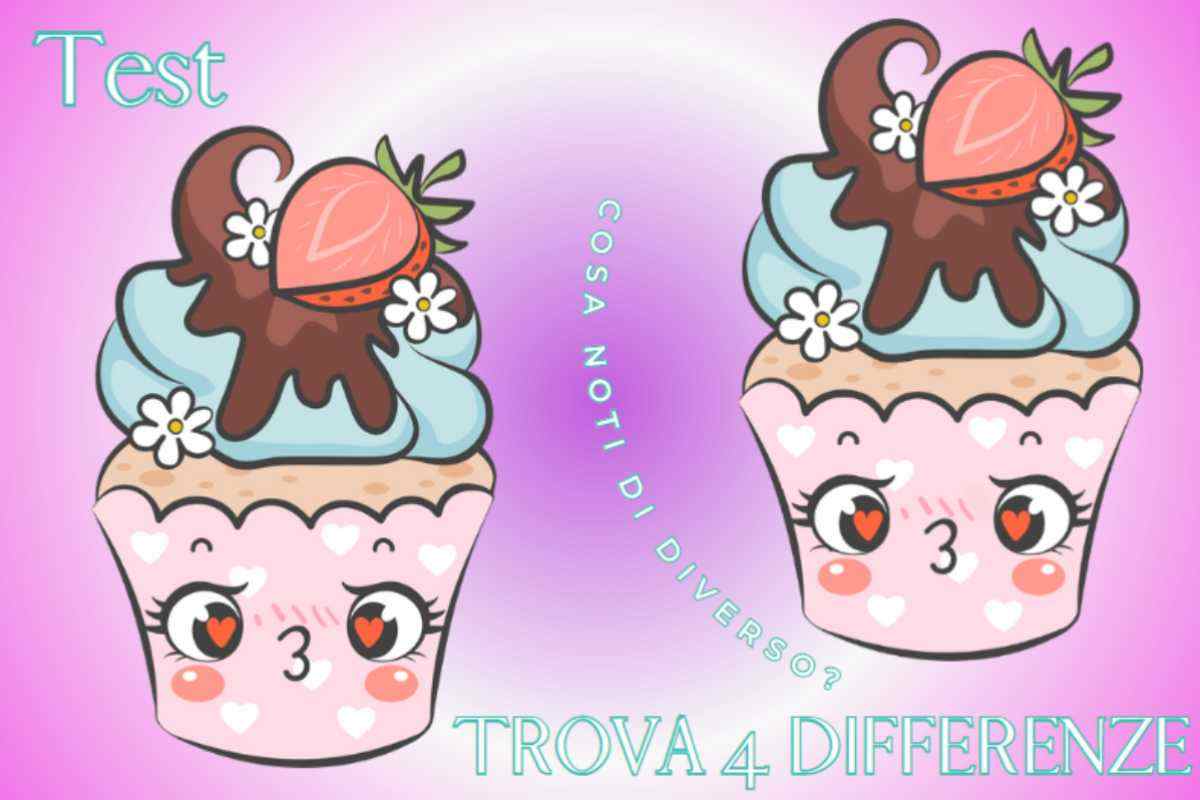 test differenze cupcake