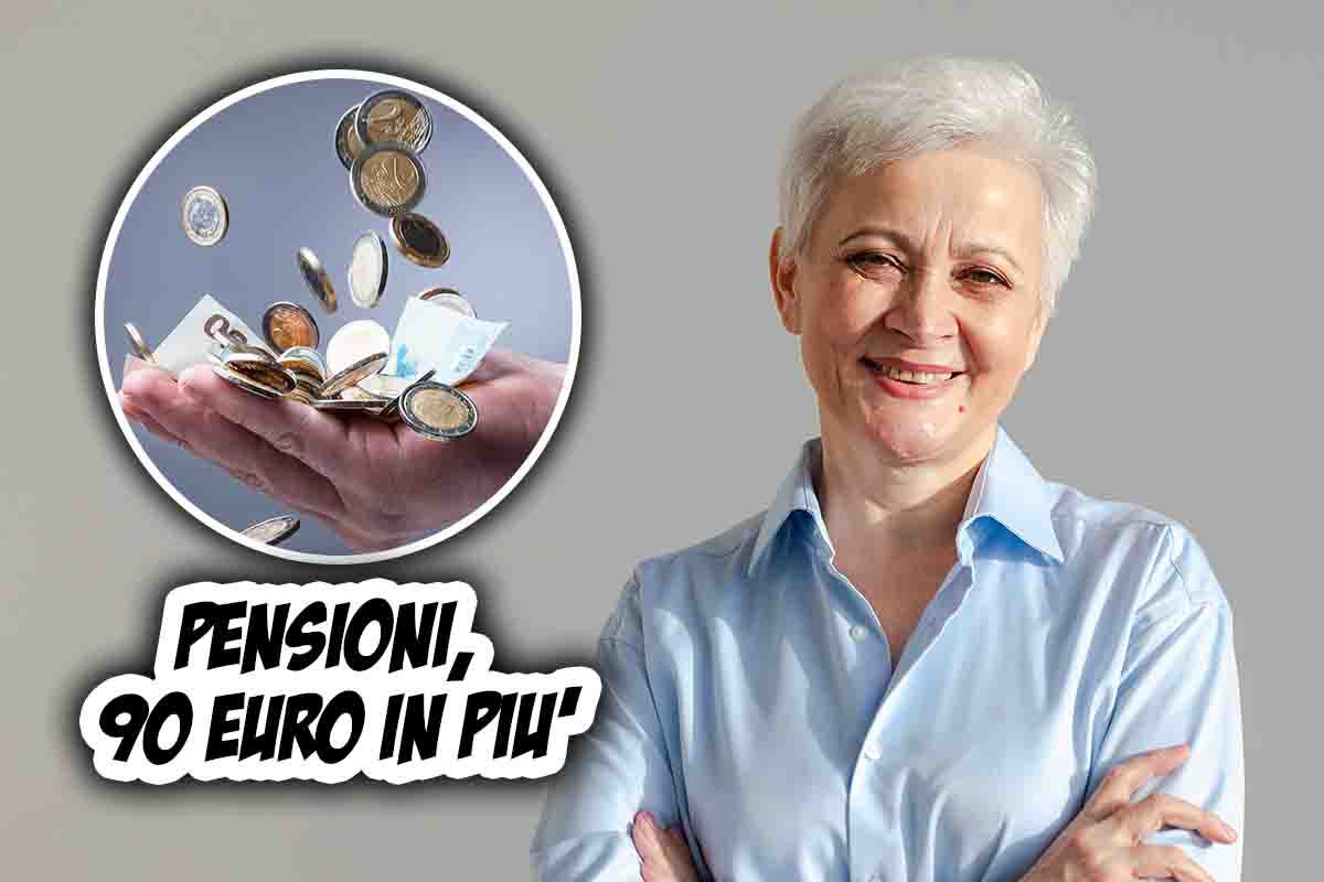 90 euro in più per i pensionati