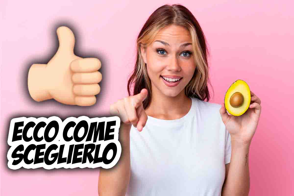 Il trucco per scegliere l'avocado