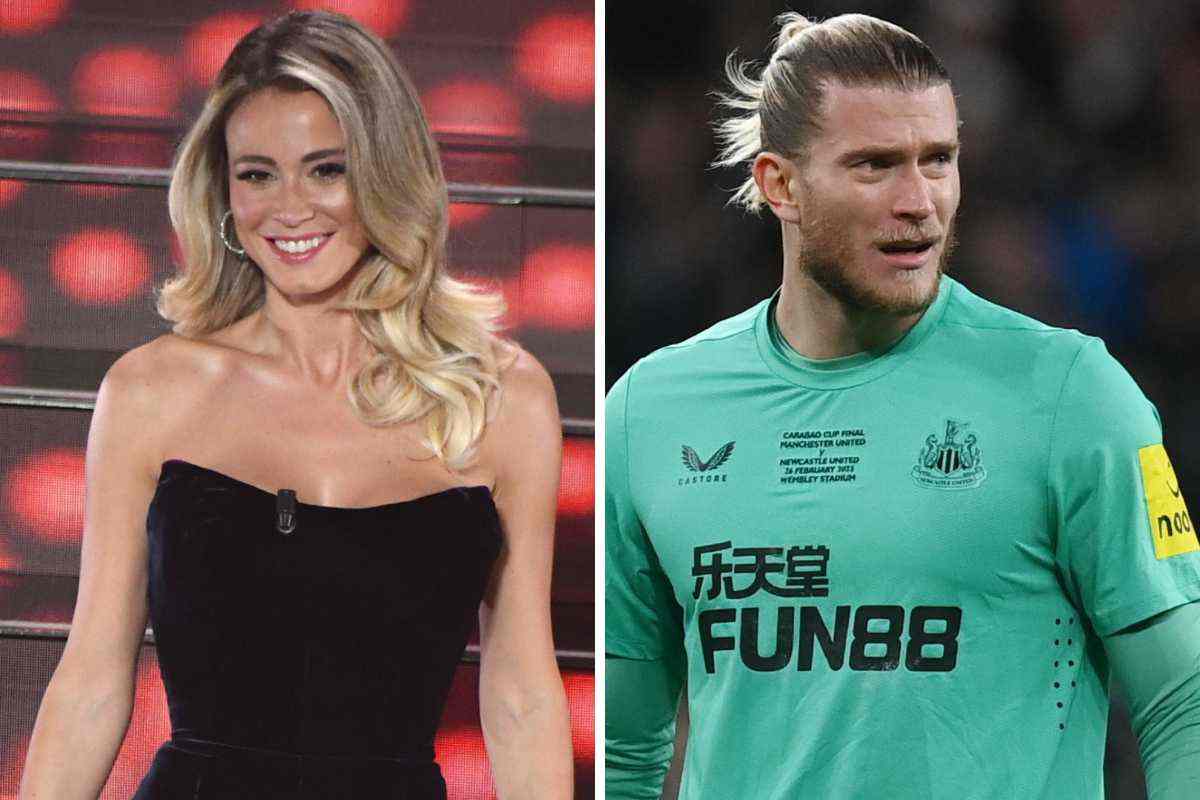 Diletta Leotta insieme a Loris Karius