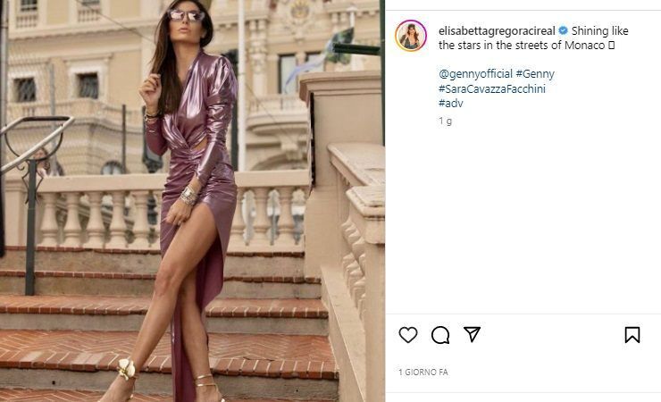 Elisabetta Gregoraci manda i follower in estasi