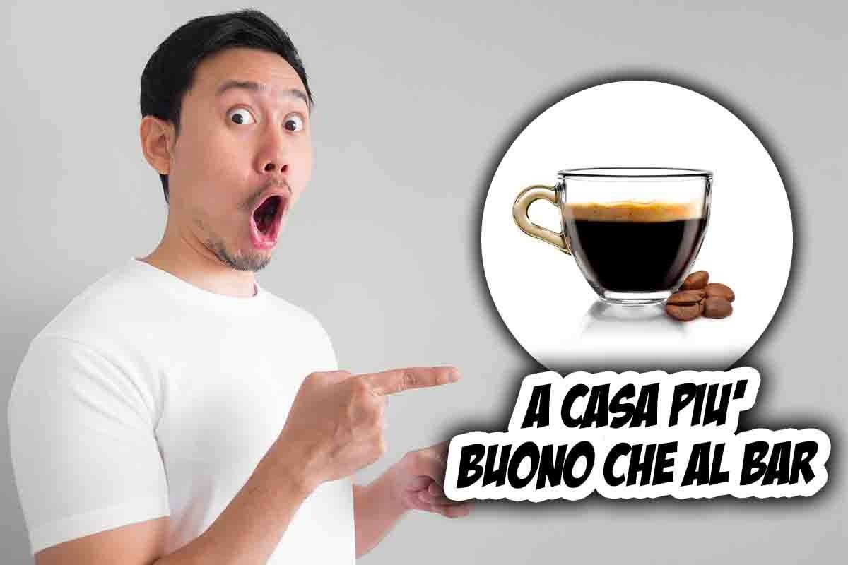 come fare a casa un caffè buono come al bar