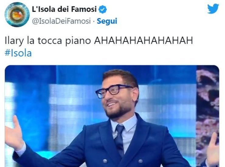 Isola dei Famosi: gaffe di Enrico Papi su Francesco Totti. Come ha reagito Ilary Blasi?