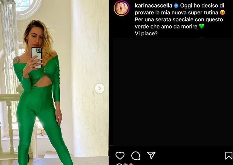 karina cascella una sirenetta