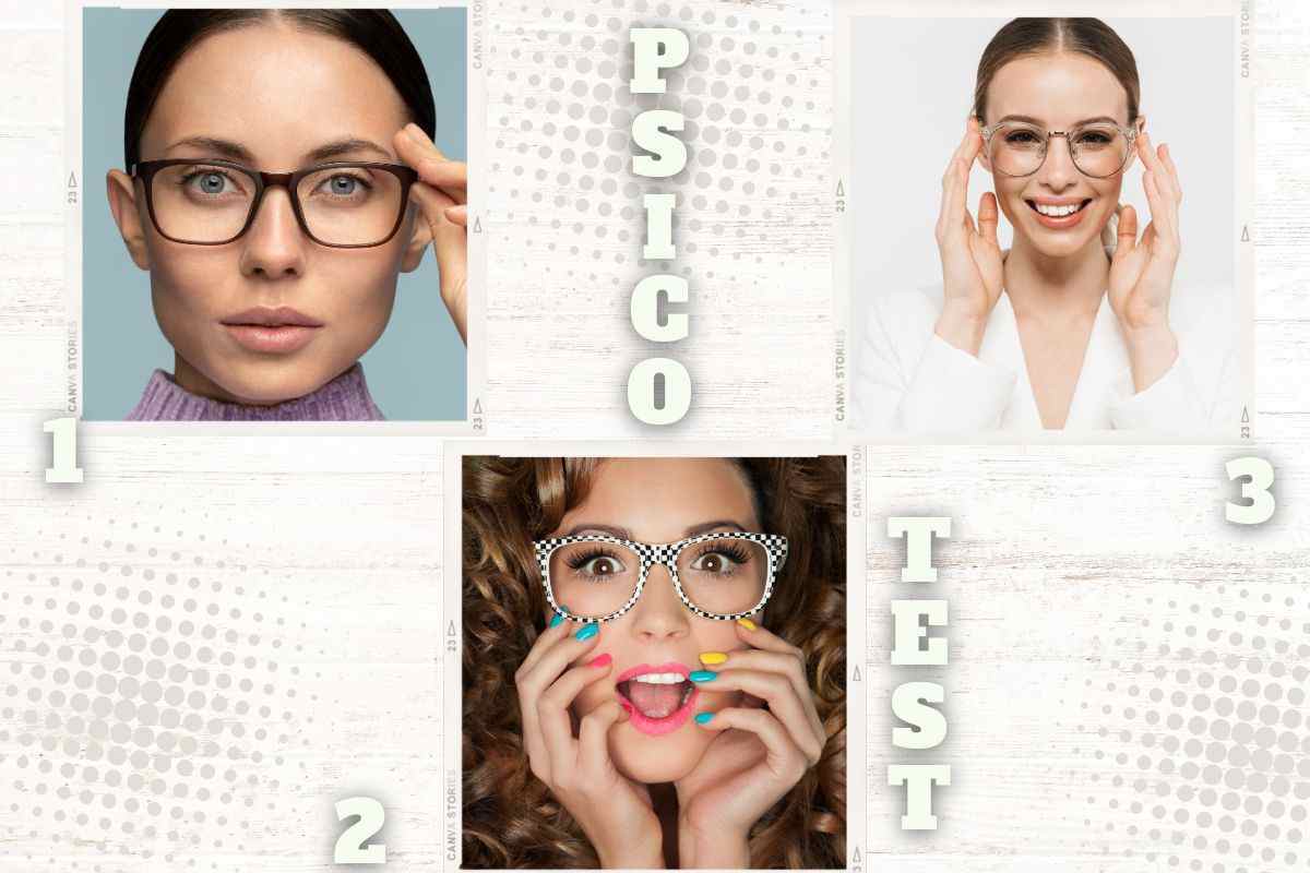 test degli occhiali