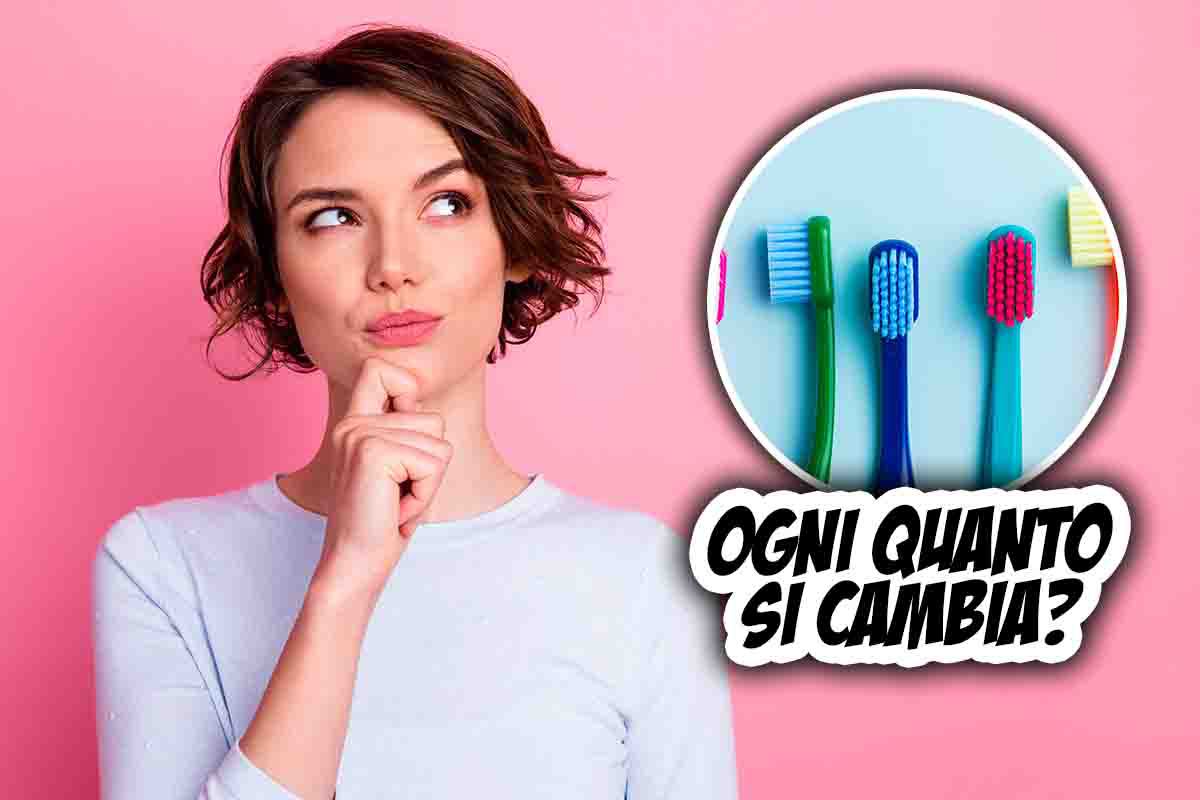 Ogni quanto si cambia lo spazzolino da denti?