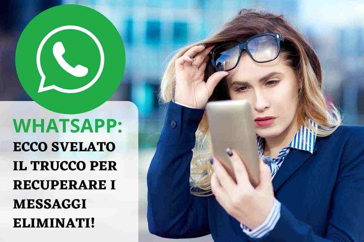 leggere messaggi eliminati whatsapp