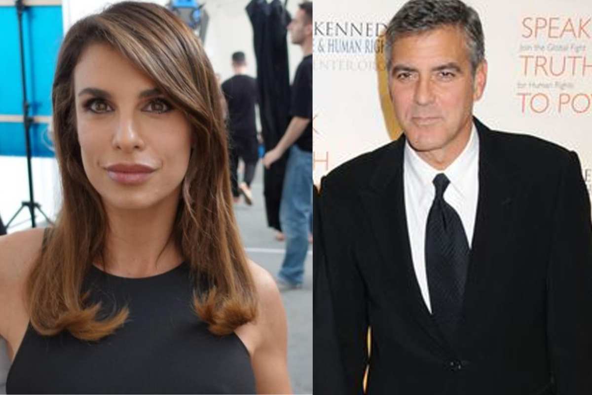 Elisabetta Canalis la sua storia d'amore con Clooney insidiata da un musicista