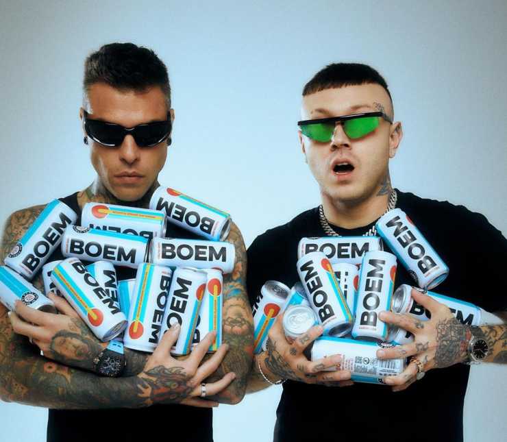 Fedez e Lazza sponsorizzano una nuova bevanda