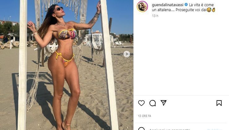 Guendalina Tavassi fisico bikini