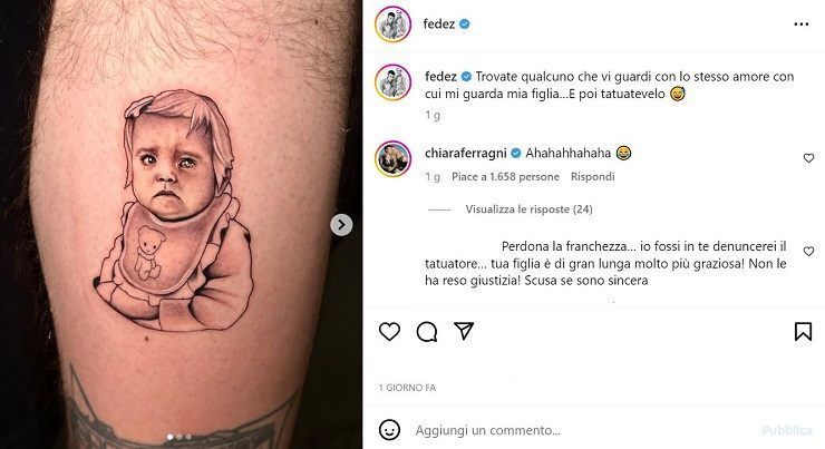 fedez tatuaggio