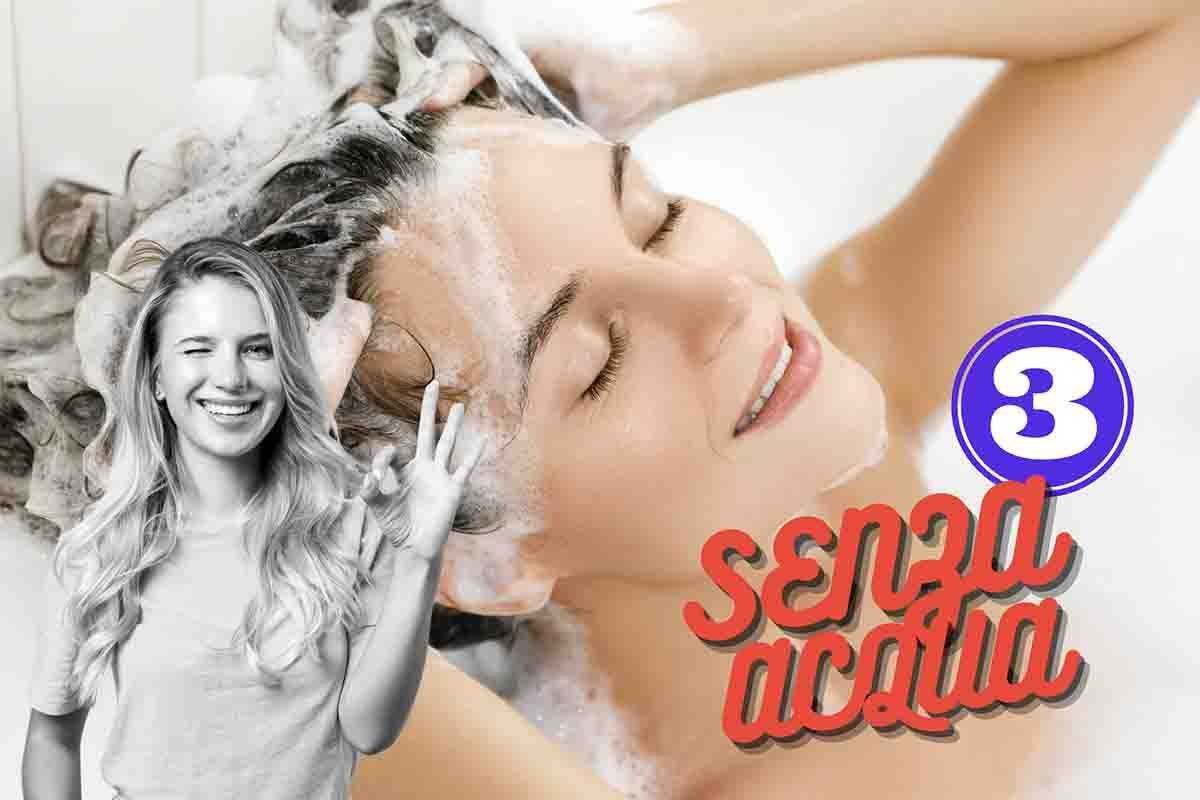 metodo lavare capelli senza acqua