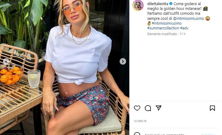 Diletta Leotta stupenda pancione