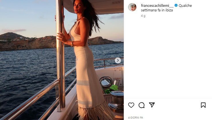 Francesca Chillemi Ibiza mozzafiato