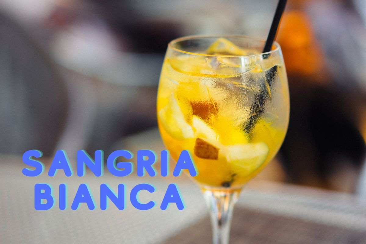 sangria bianca sonia peronaci ricetta