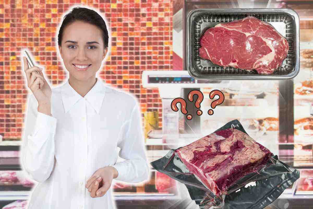 Cos'è meglio tra la carne in confezione o sottovuoto