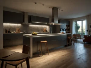 Cucinare a regola d'arte: la guida definitiva ai LED sottopensile e ai faretti orientabili.