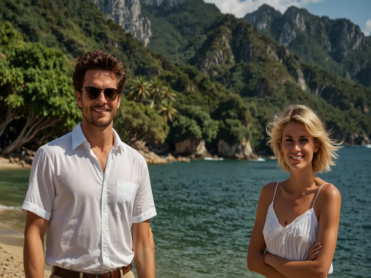 Alessia Marcuzzi e Tiago Schietti: Stile e Tendenze dalla loro Vacanza in Brasile